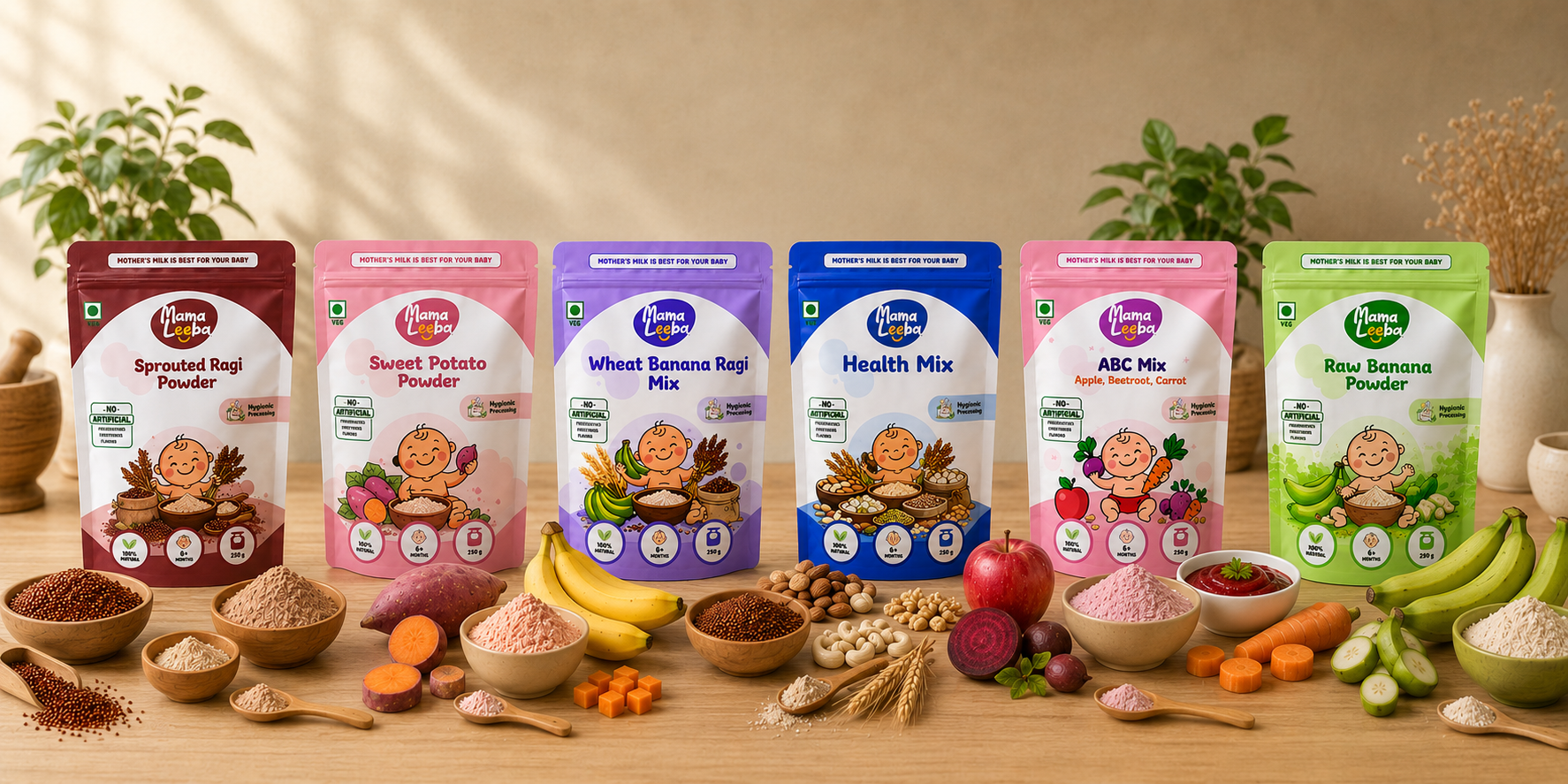 Labeb Mama Mama Leeba - Premium Baby Health Mix